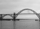 Newport. Yaquina Bay bridge before the fog rolled in... and stayed (mostly) for five days.